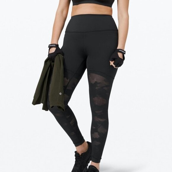 Lululemon Sheer Will High-Rise Tight Camo - 6 - Picture 1 of 12